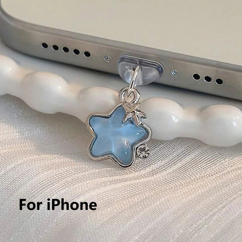 Diamond Star Dust Plug Charm