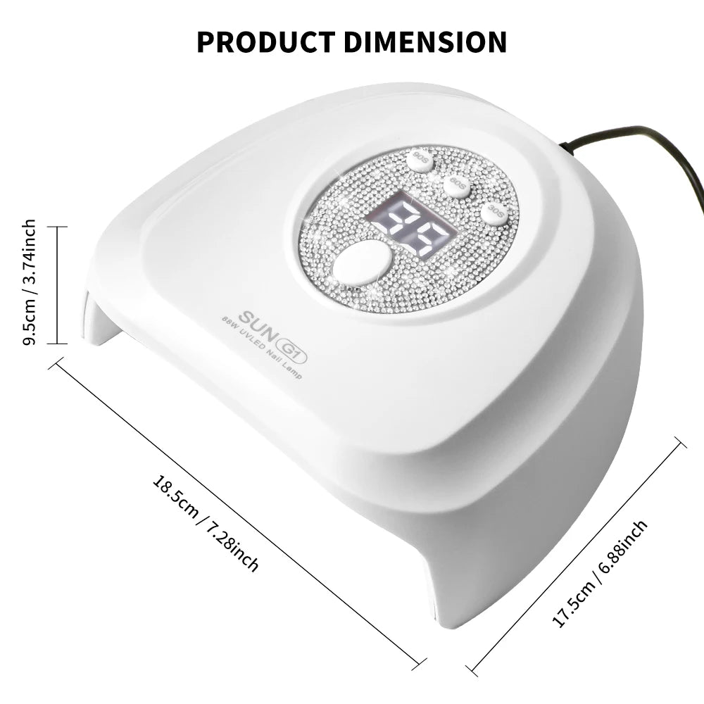 Professional 24LEDs UV Gel LED Dryer Light