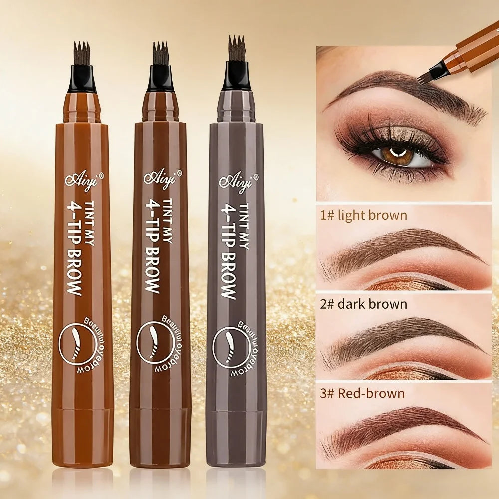 Korean Four Fork Eyebrow Pencil