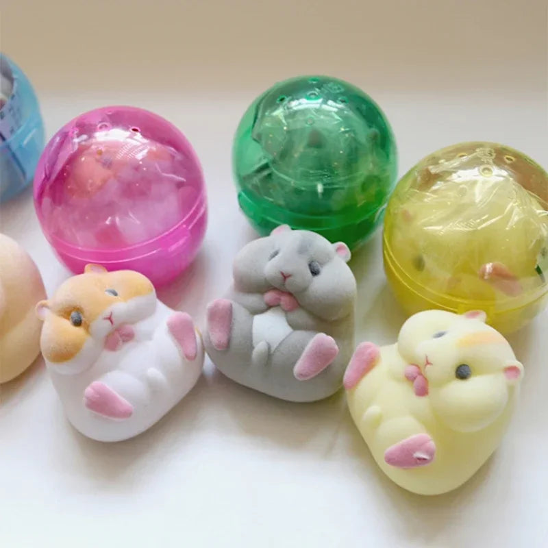Japan YELL Milky Soft Hamster Plush Squeeze Toy