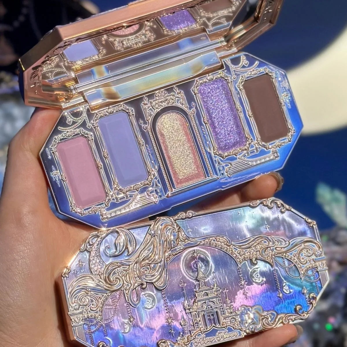 Moonlight Mermaid Eyeshadow Pallet | Glow, Shimmer, & Shine