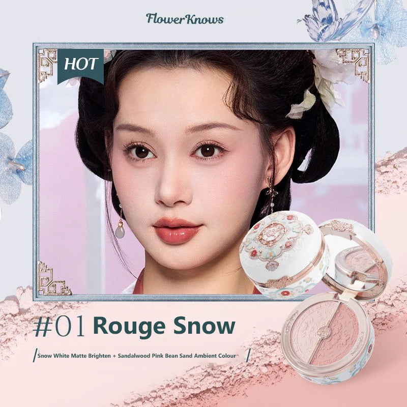 10 % OFF! | Flower Knows Blusher Butterfly Cloud Collar Collection Rouge Box Duo