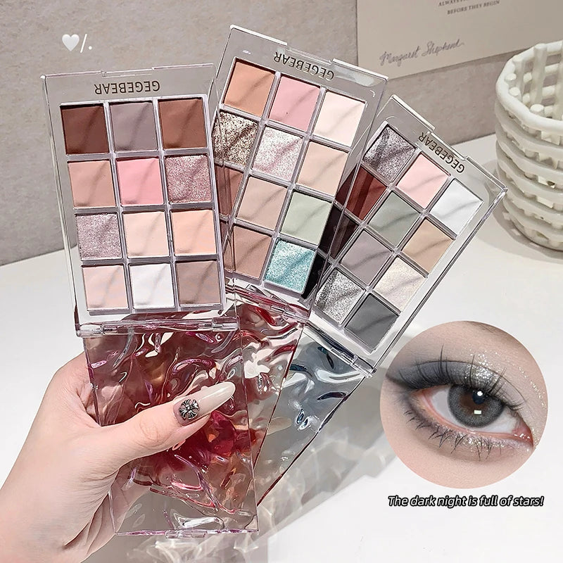 Gege Bear Water Wave Eye Shadow Palette