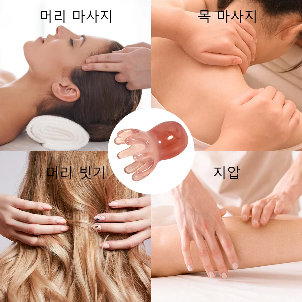 Cute Octopus Scalp Massager