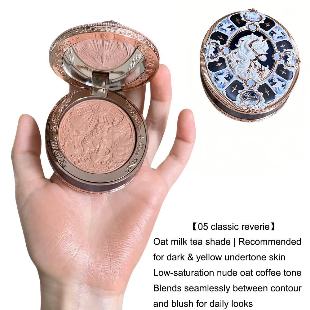 Strawberry Rococo Series Embossed Blush