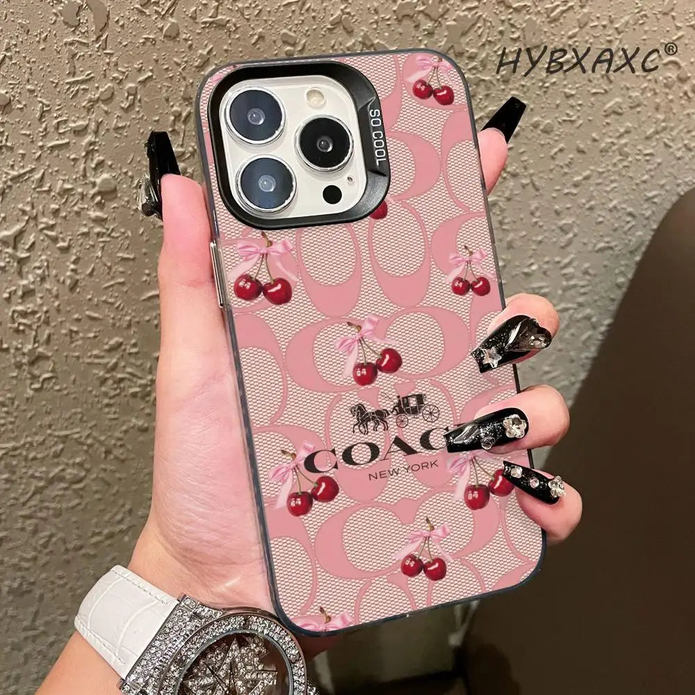 C-Coach Cherries Phone Case