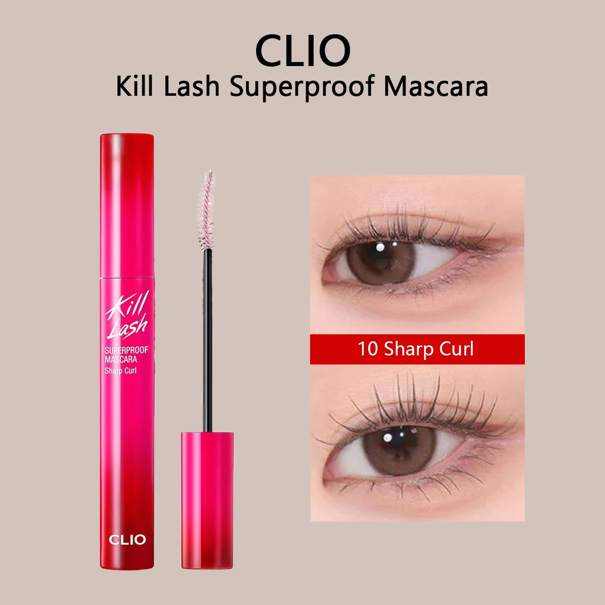 CLIO|Kill Lash Superproof Mascara