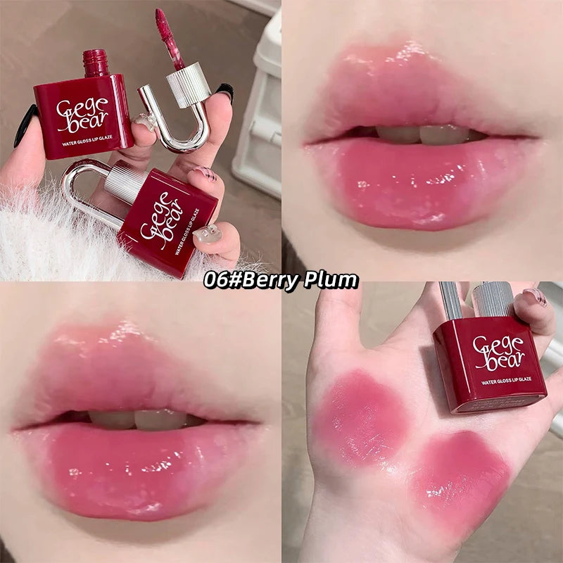 Gege Bear Lock Sweetheart Lip Glaze