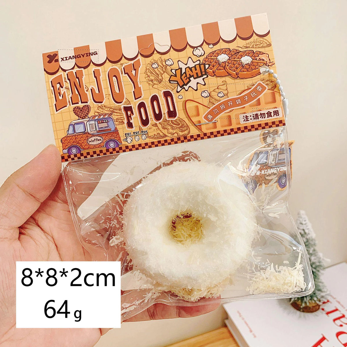 Food squeezing toys, soft and sticky with slow rebound, squeeze and relax jelly stress relief toys, for children and adults.