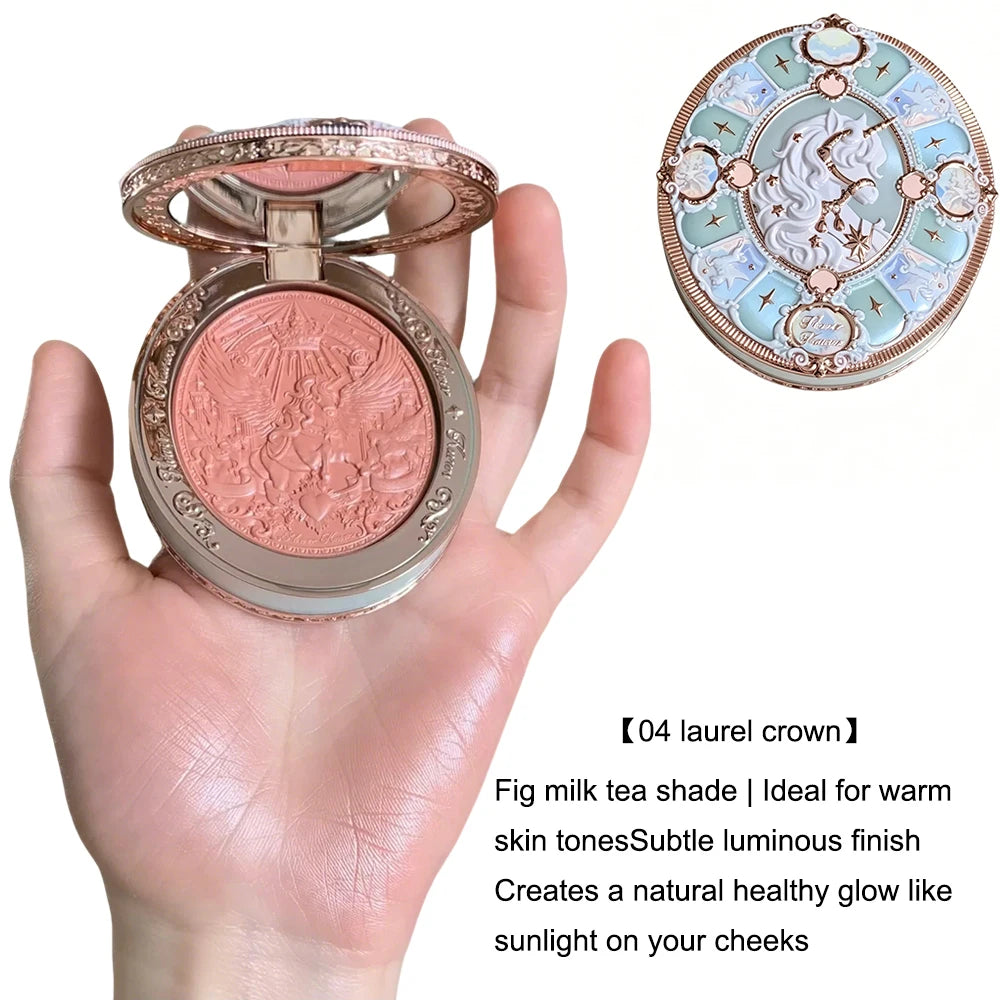 Strawberry Rococo Series Embossed Blush