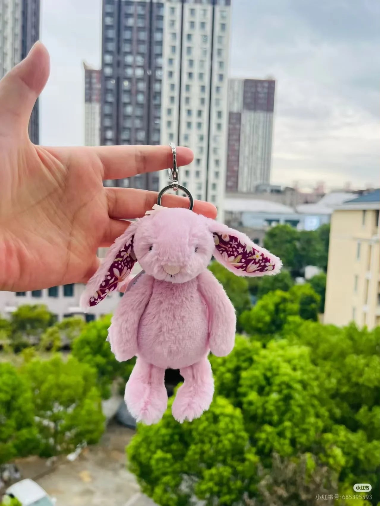 Plush JC Bag Charm Keychain v1