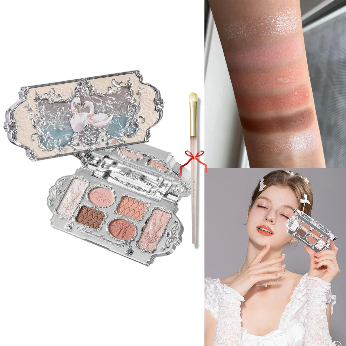 Swan Ballet 6 Color Eyeshadow Palette