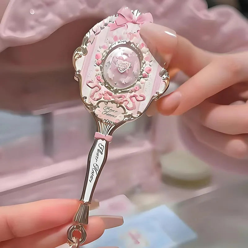 The Sweetie Bear Bunny Garden Collection Makeup Hand Mirror