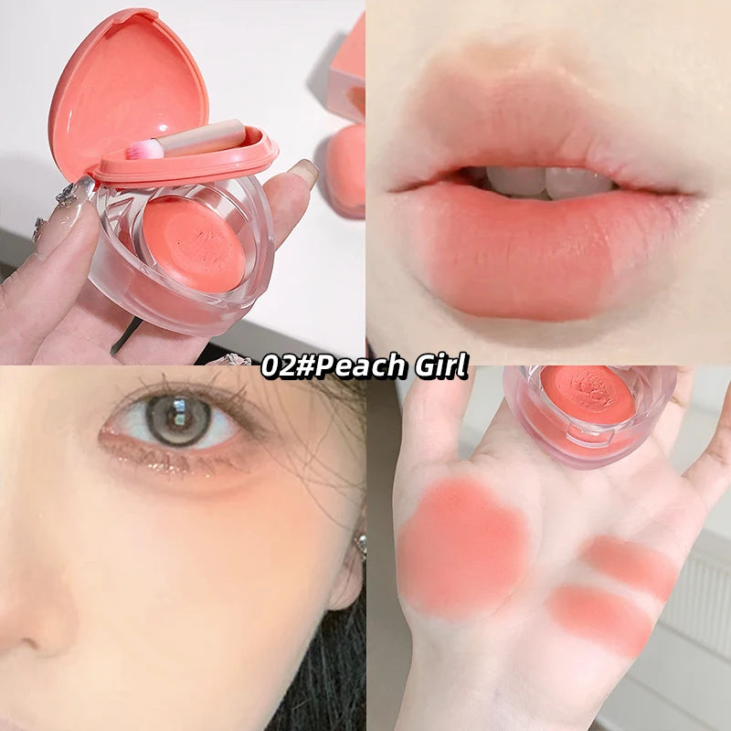 Gegebear Love Lip and Cheek Cream Matte Powder