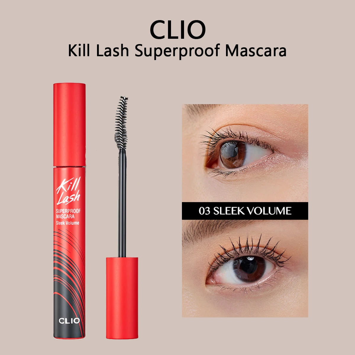 CLIO|Kill Lash Superproof Mascara