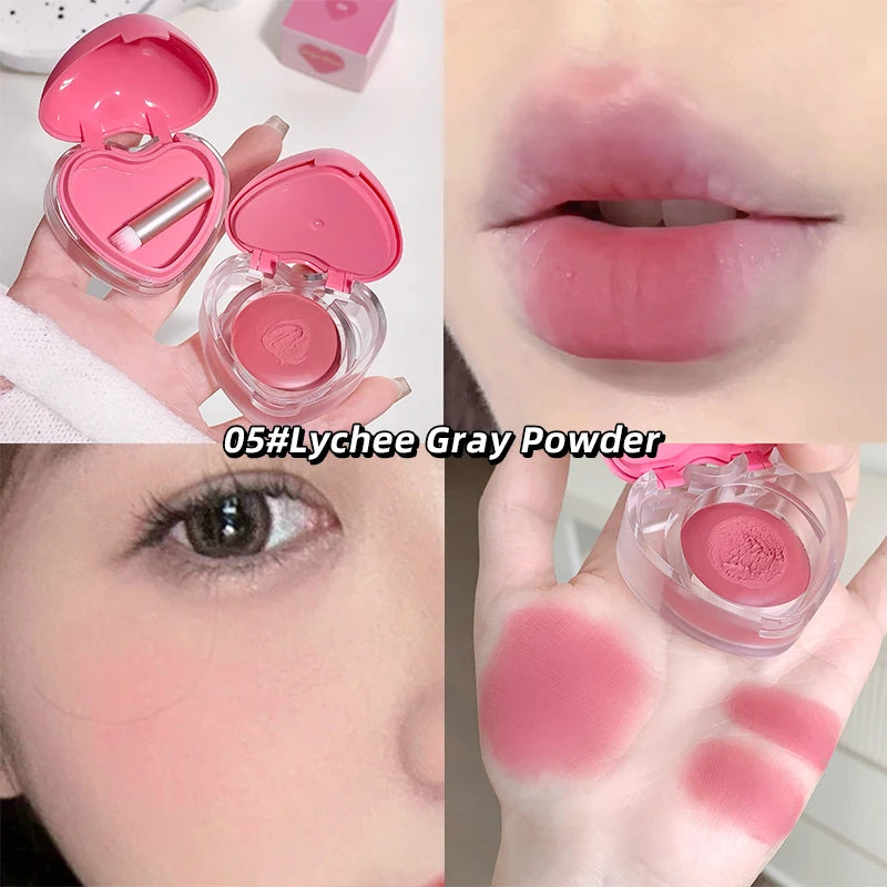 Gegebear Love Lip and Cheek Cream Matte Powder