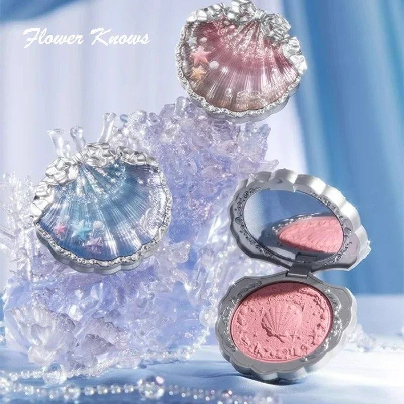 Shells Jewel Collection | Embossed Silk Satin Blusher