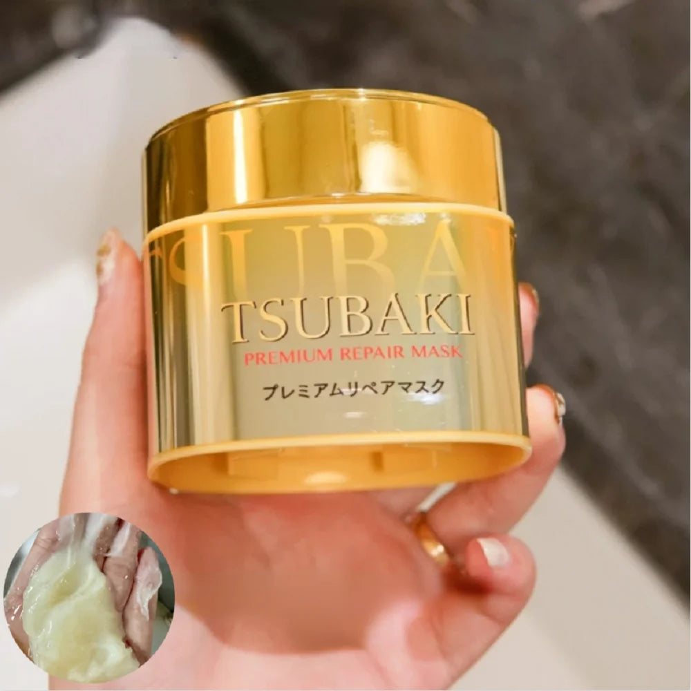 Japan TSUBAKI 0 Seconds Premium Hair Mask