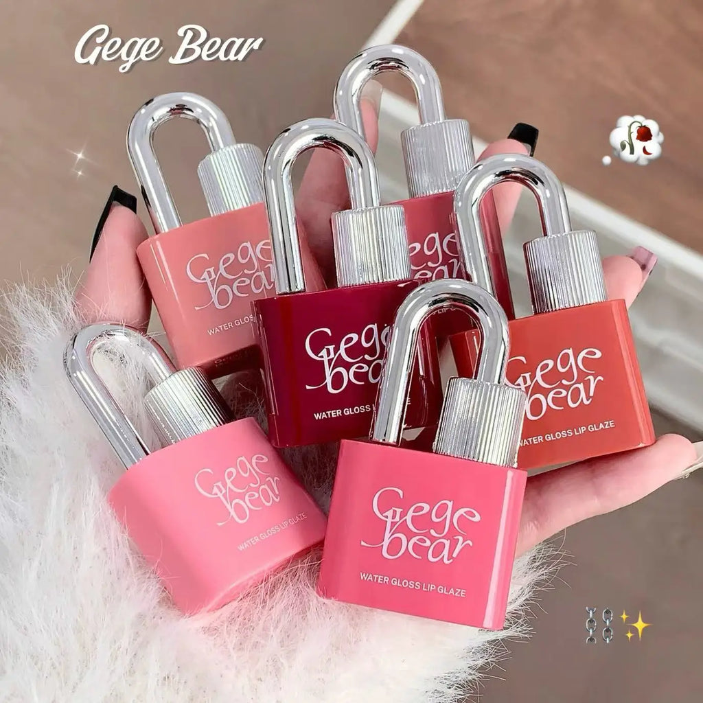 Gege Bear Lock Sweetheart Lip Glaze