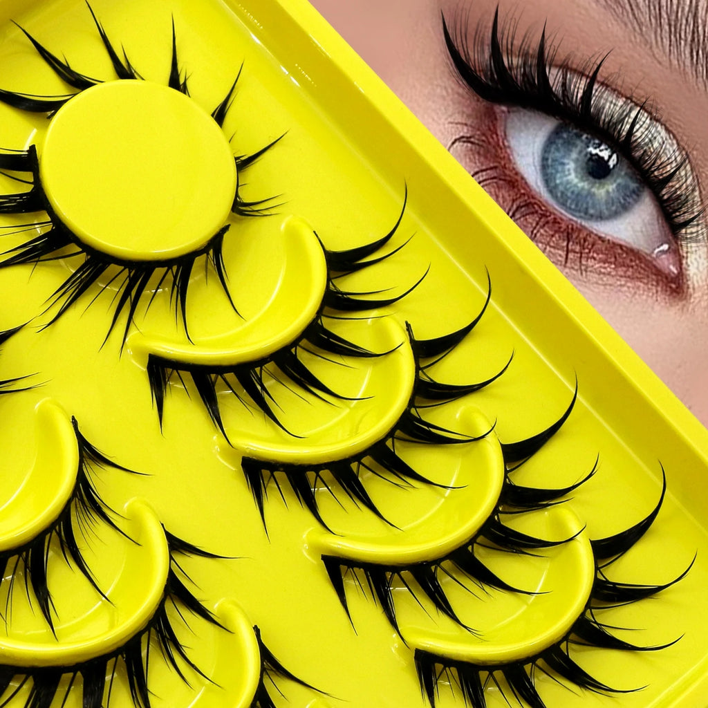 Lasvirey Cat Eye 3D Faux Mink Lashes