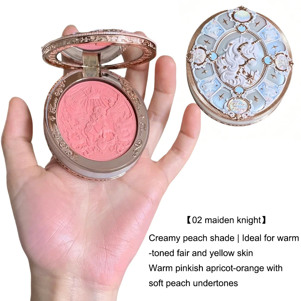 Strawberry Rococo Series Embossed Blush