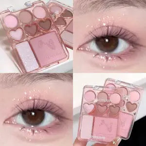 XIAOYUMI 8-Color Love Eyeshadow Pallet