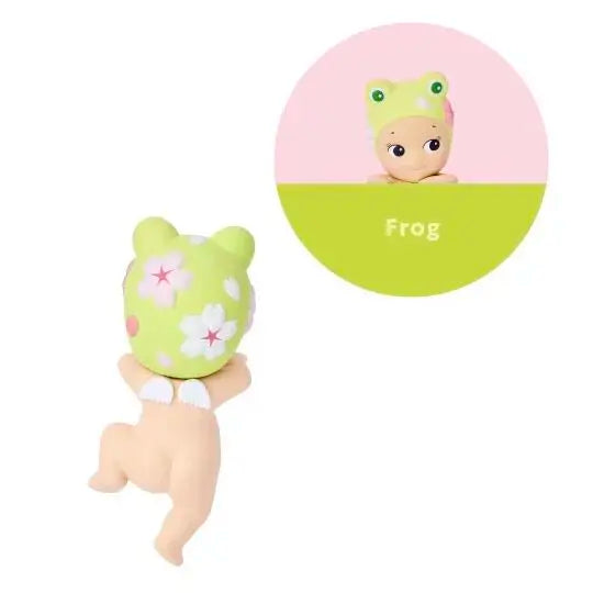Sonny Angel Hippers Decorative Mini Figures Cherry Blossom Series Blind Box Cute Phone Collectible Toy Gift For Toy Collectors