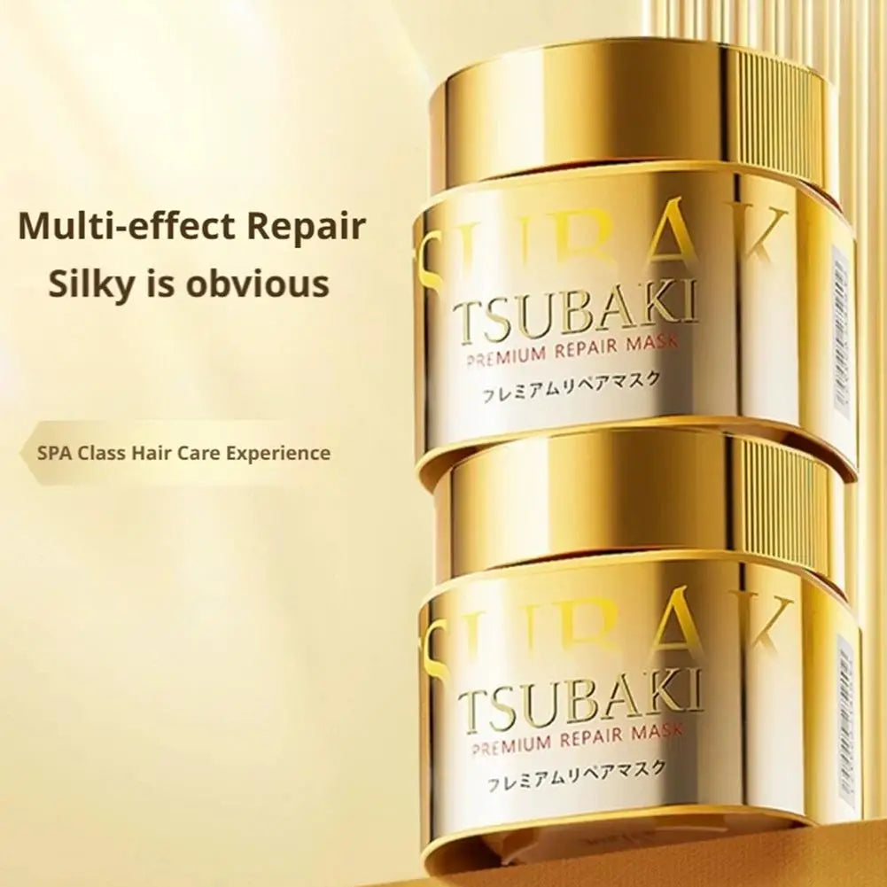 Japan TSUBAKI 0 Seconds Premium Hair Mask