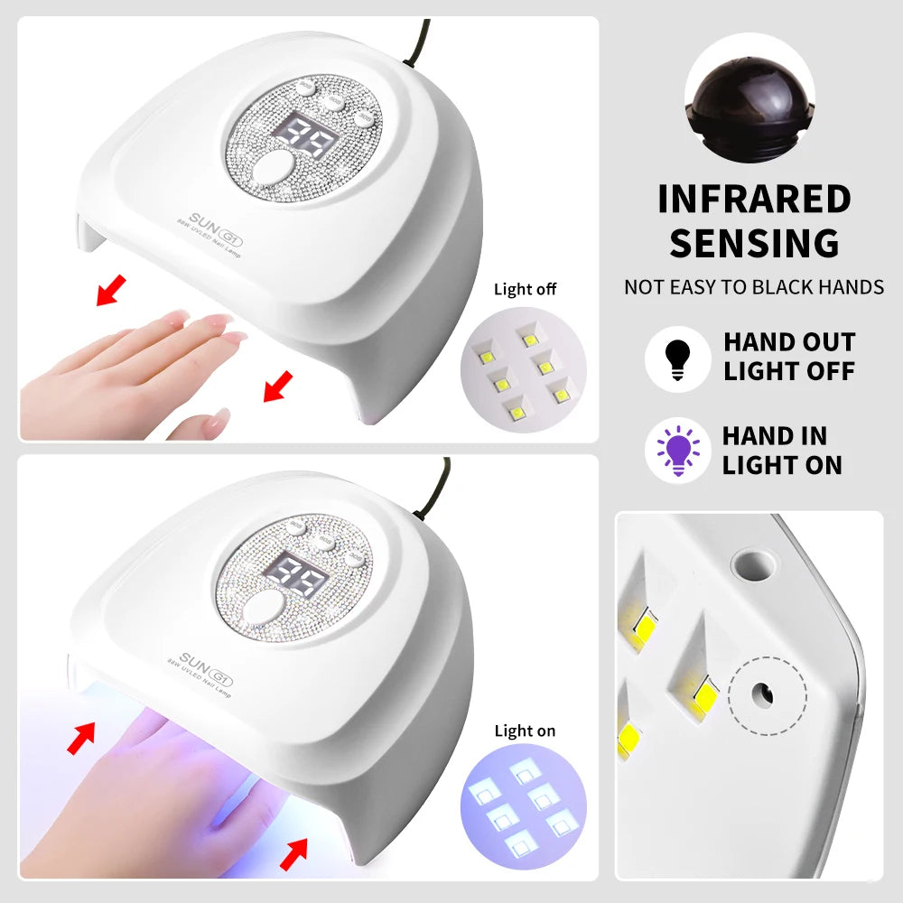 Professional 24LEDs UV Gel LED Dryer Light