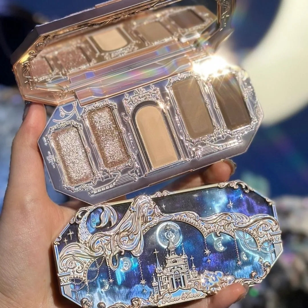 Moonlight Mermaid Eyeshadow Pallet | Glow, Shimmer, & Shine