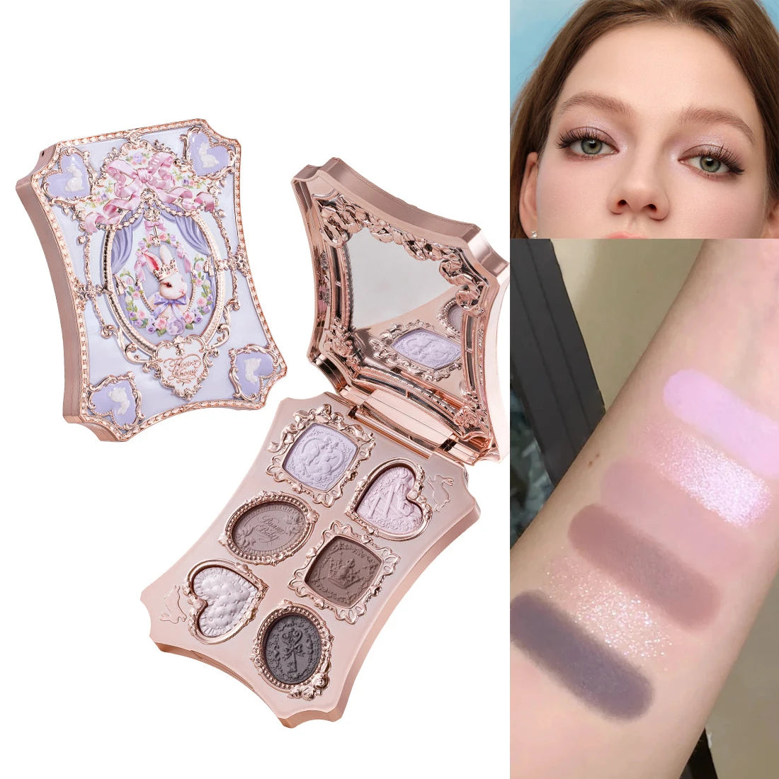 Swan Ballet 6 Color Eyeshadow Palette