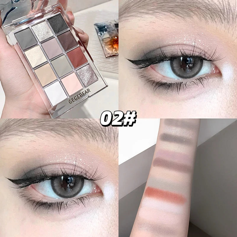 Gege Bear Water Wave Eye Shadow Palette