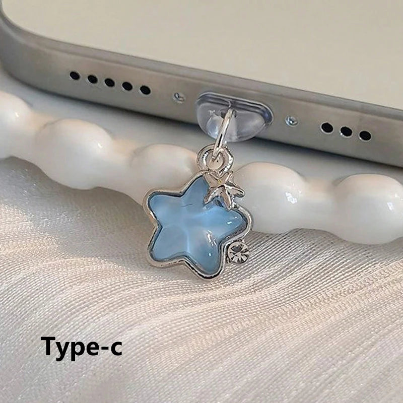 Diamond Star Dust Plug Charm