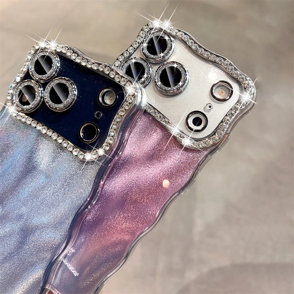Pearlescent Water Ripple Phone Case