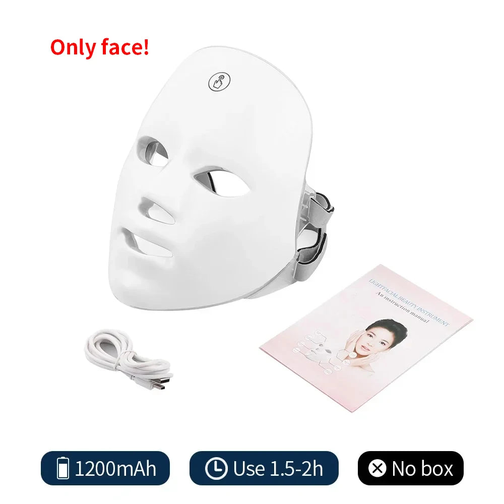 Red Light Therapy Face Machine | Photon Rejuvenation Facial Mask