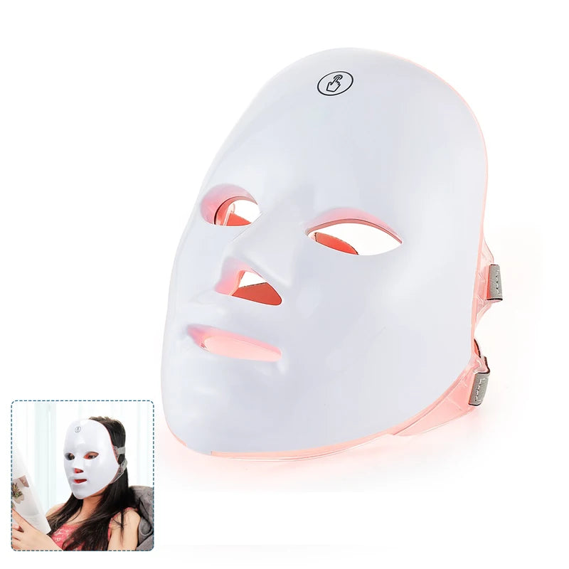 Red Light Therapy Face Machine | Photon Rejuvenation Facial Mask