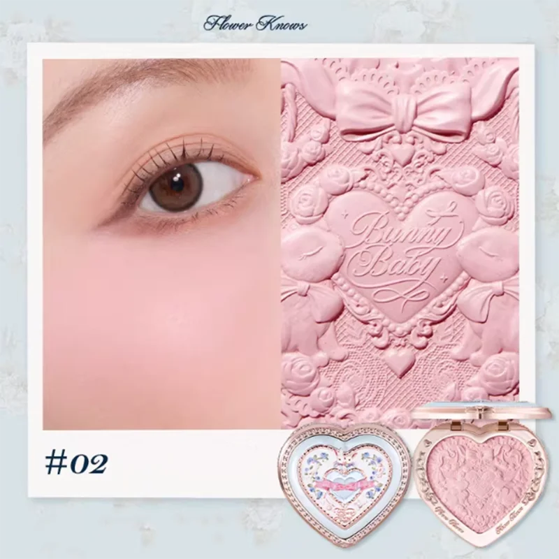 Bunny Garden Collection Embossed Blush