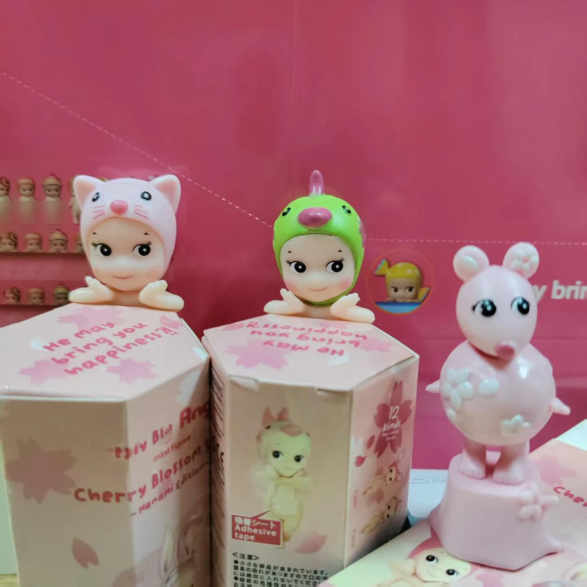 Blind Box Angel Mini figure Cherry Blossom Series