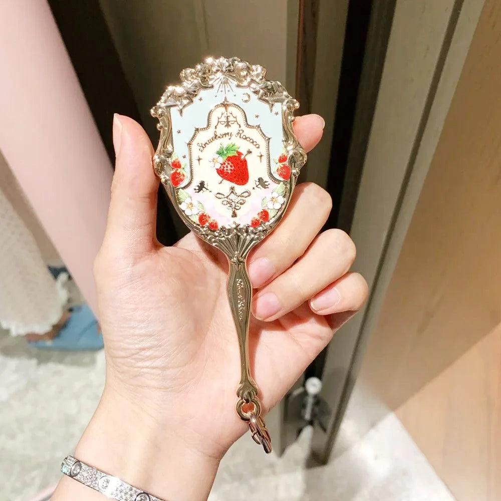 The Sweetie Bear Bunny Garden Collection Makeup Hand Mirror
