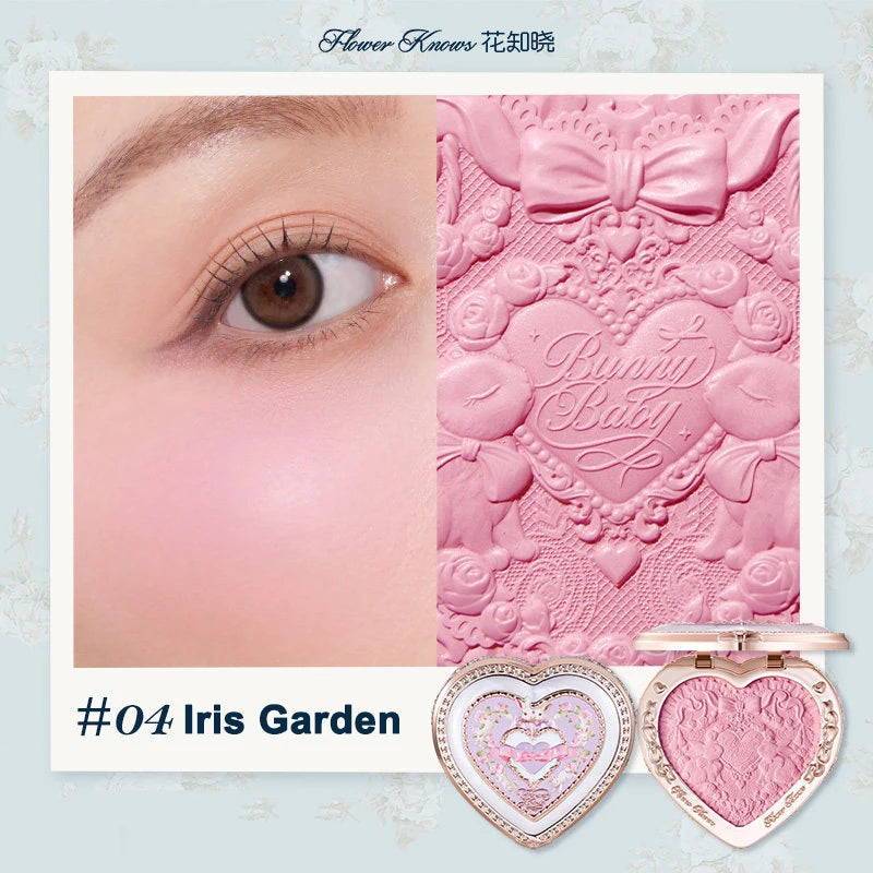 Bunny Garden Embossed Soft Matte Blush