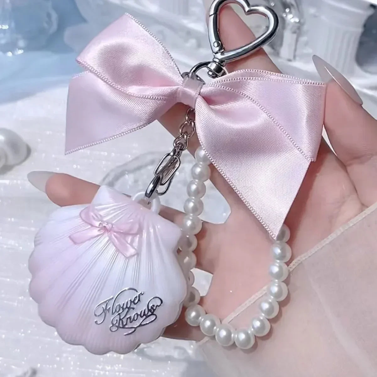 Shells Jewel Collection | Embossed Silk Satin Blusher