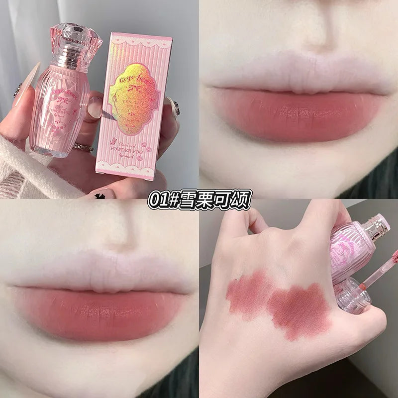 Gege Bear Cloud Mist Powder Fog Lip Mud