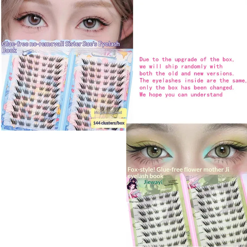 Fluffy Manga Fox False Eyelashes