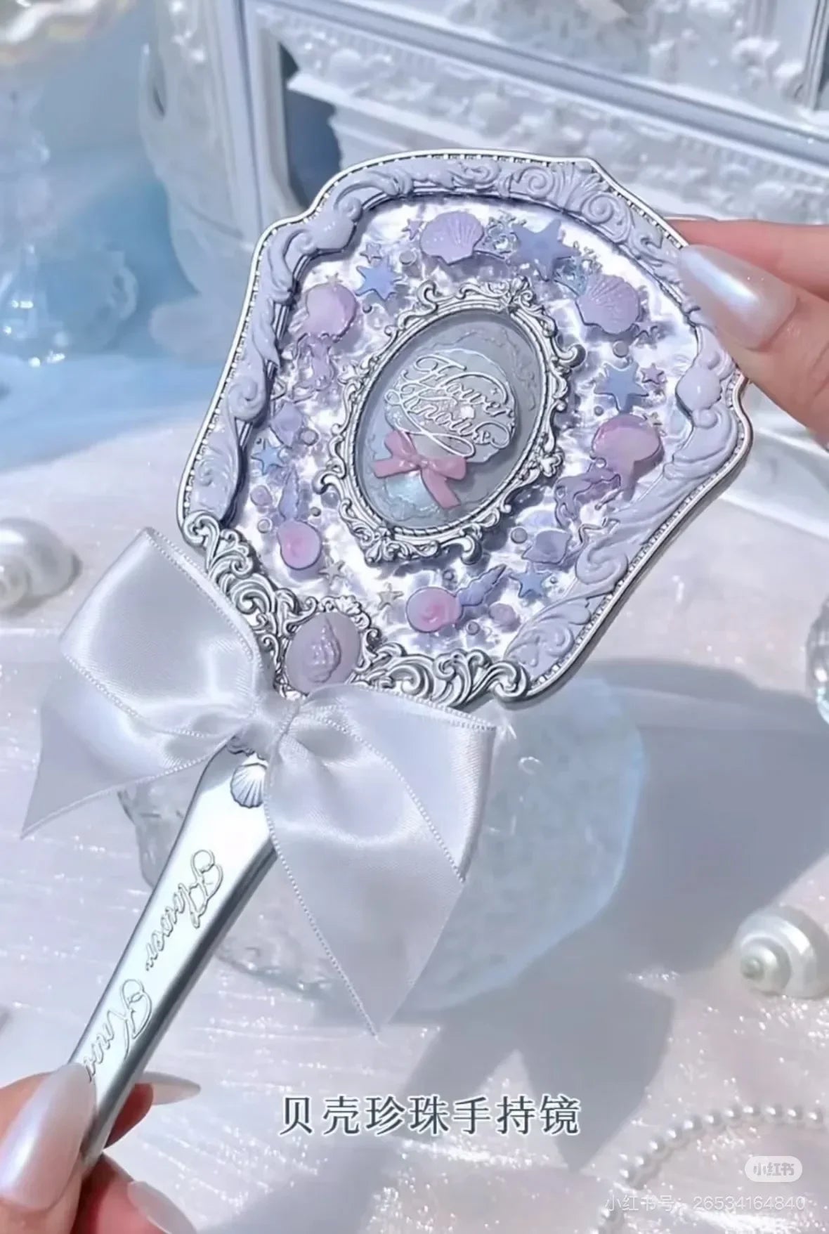 Strawberry Cupid Collection Hand Mirror