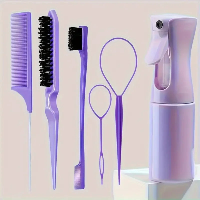 6pcs Hair Brush Set