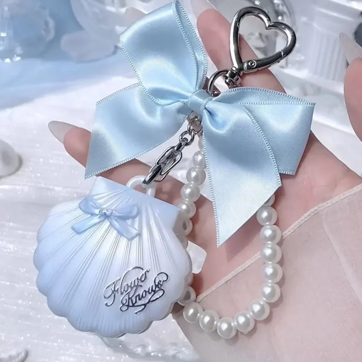 Shells Jewel Collection | Embossed Silk Satin Blusher