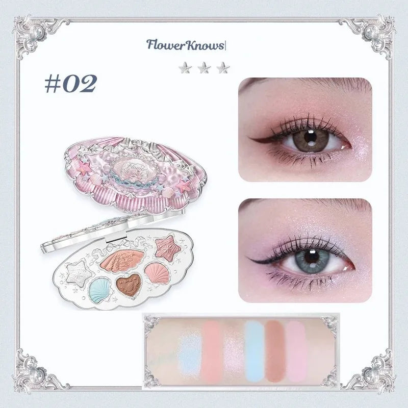 Moonlight Mermaid Eyeshadow Pallet | Glow, Shimmer, & Shine