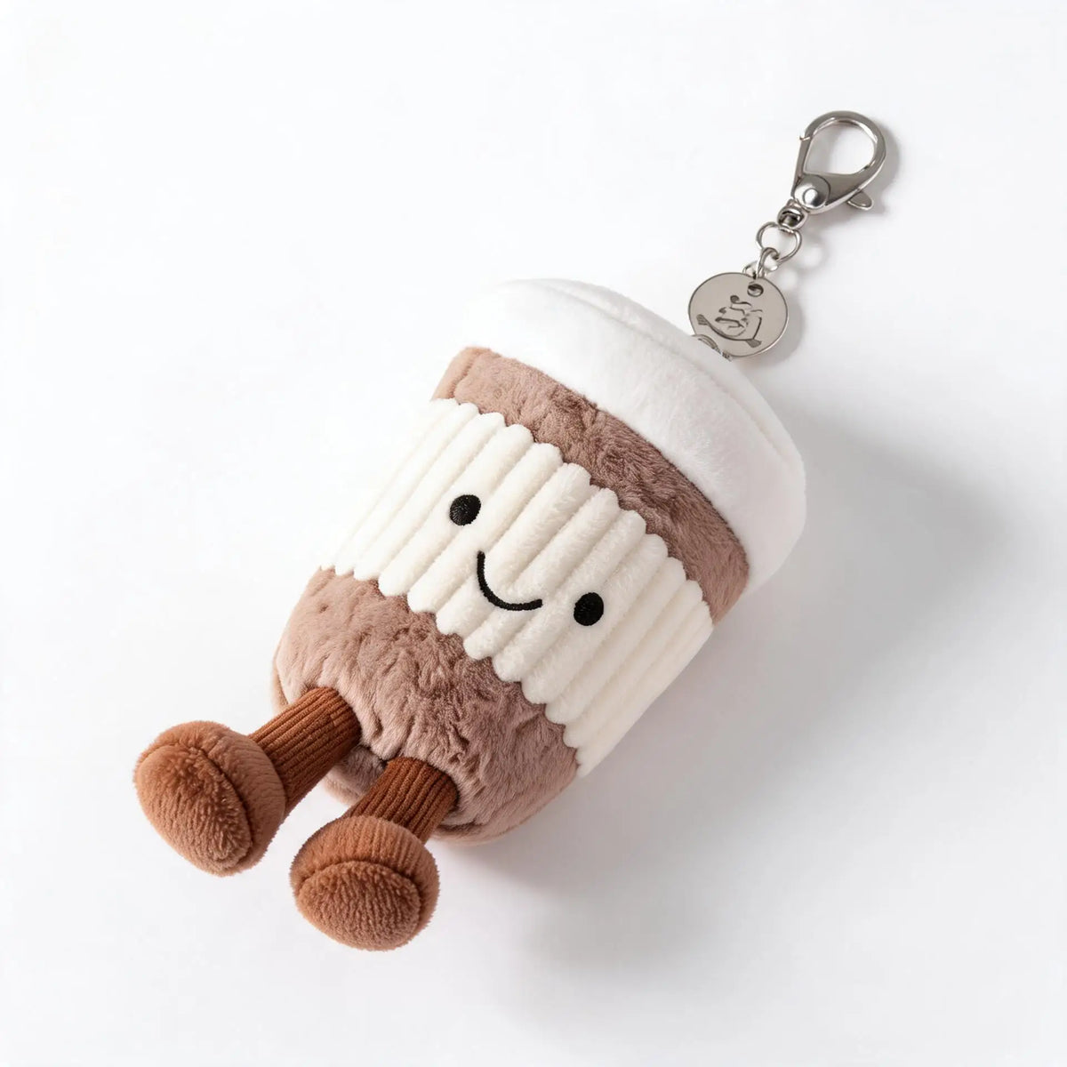 New Keychain Marshmallow, Cherry, Dragon, Rabbit, Coffee Cup, Teddy Bear, Soccer Ball, Turtle, Backpack Pendant Back-to-School