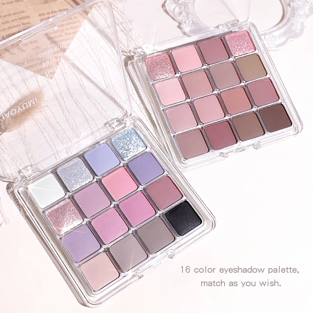 XIAOYUMI Sixteen-color Eyeshadow Pallet