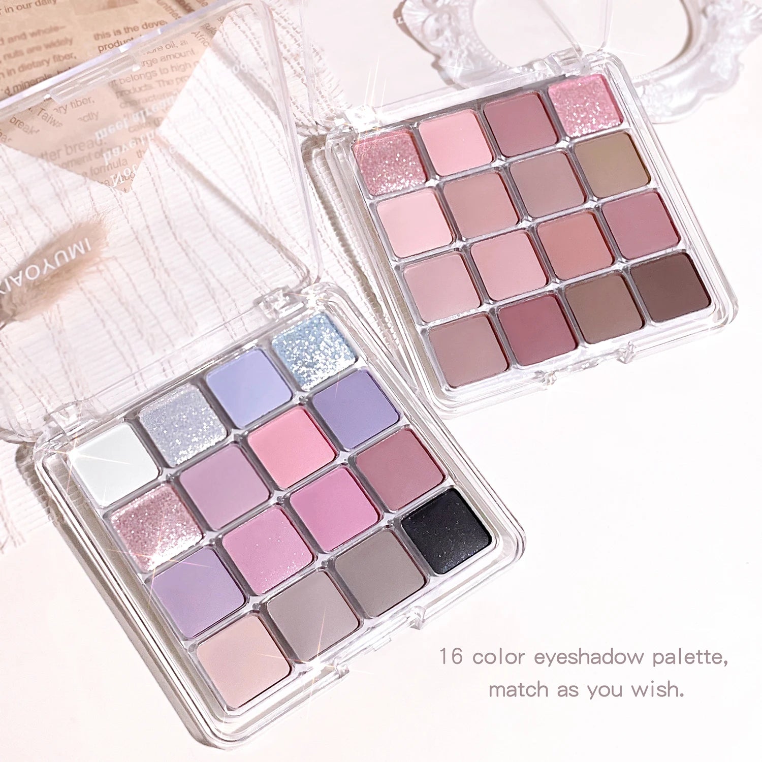 XIAOYUMI Sixteen-color Eyeshadow Pallet